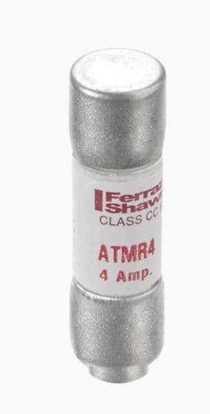 WÖHNER - 31406 8A 600V Sicherungseinsatz nach UL248-4 Class CC fast acting (flink)