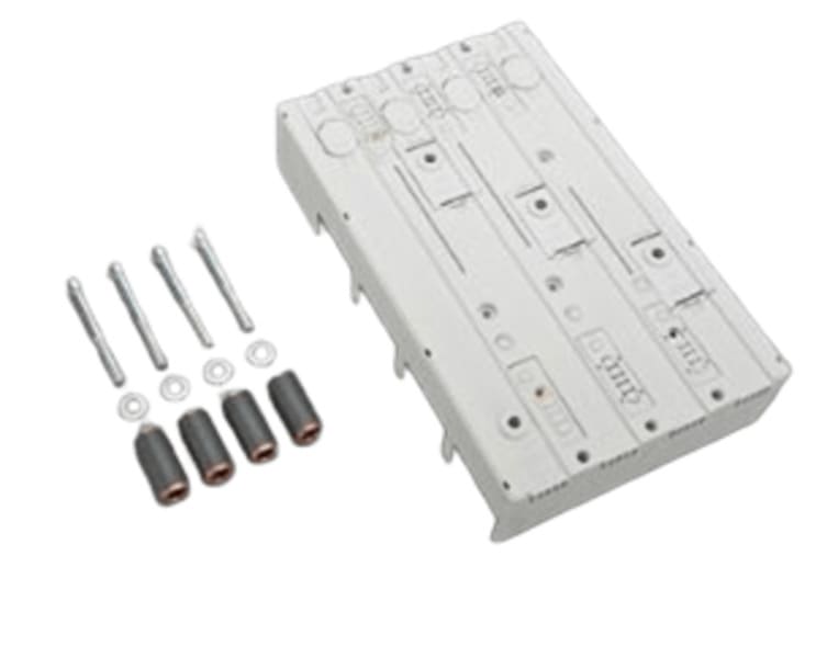 WÖHNER - 32033 Adapter 590A Connector 60mm,Anschluss oben