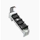 WÖHNER - 32451 Sammelschienenadapter 32A 3polig für Direktstarter PKZM0, PKE32, 45x200mm