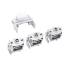 WÖHNER - 33651 Montageset LTL mit 3 Klemmbügeln für QUADRON185Power Speed Gr1-3