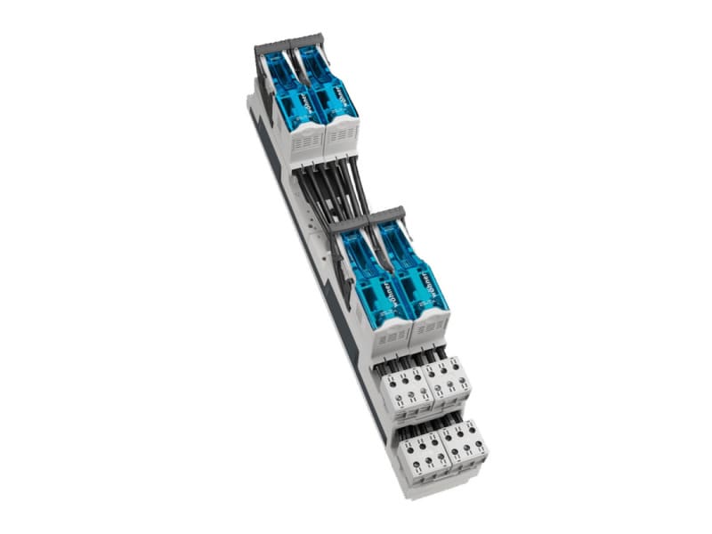 WÖHNER - 33778 QUADRON 185Power Adapter/4xNH000, 4x63A