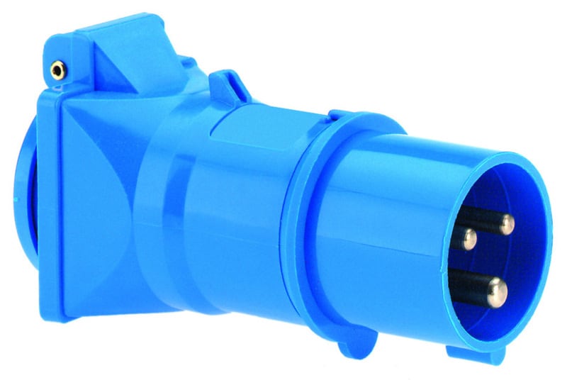 BALS - Adapter Stecker 16A 3p 250V 6h IP44 + SCHUKO 8615