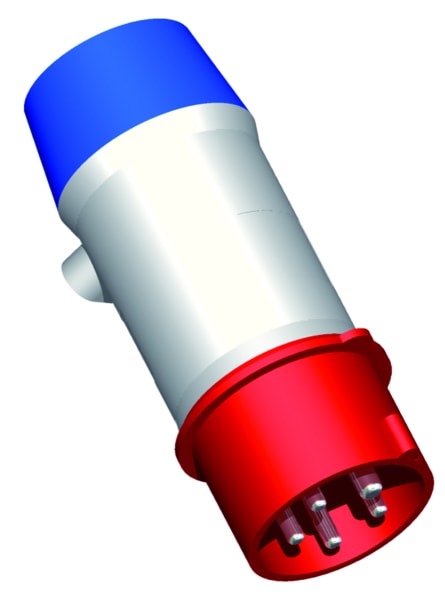 BALS - Adapter Stecker 16A 5p 400V 6h IP44 Ni 860