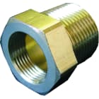 SIB - ADR - ADMS PG21-M25 Adapter für Kabelverschraubung Messing vernickelt, 6-Kant, Type B