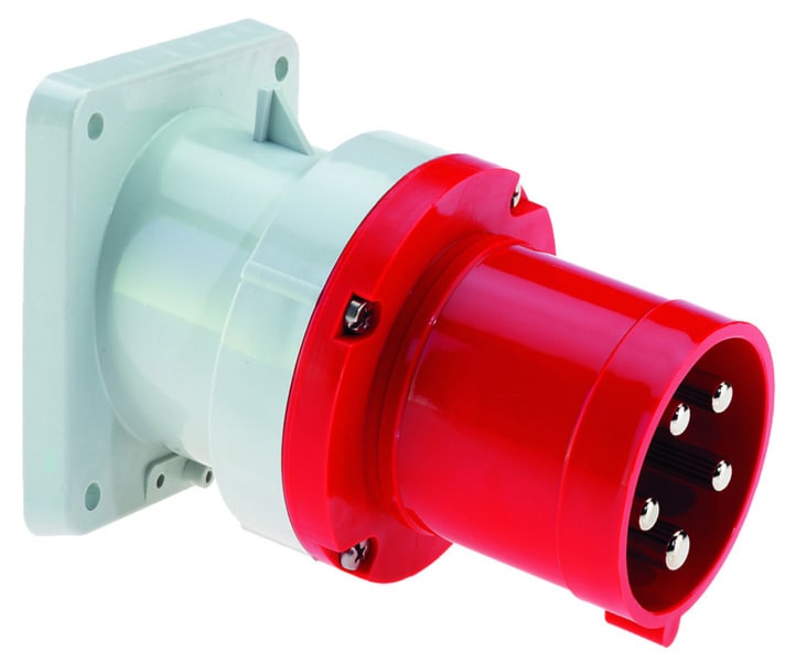BALS - Anbaugerätestecker TE 63A 5p 400V 6h IP44 Ni 2781