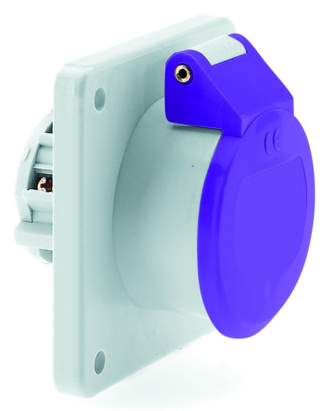 BALS - Anbausteckdose 16A 3p 24V kein Nut IP44 Ni 436
