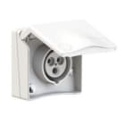 BALS - Anbausteckdose 16A 3p 250V 6h IP44 TH Ni 130010