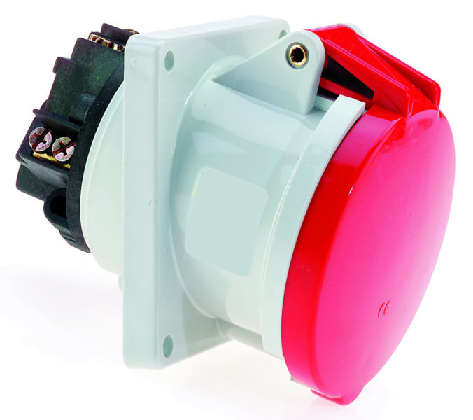 BALS - Anbausteckdose 63A 4p 400V 6h IP44 Ni 12074