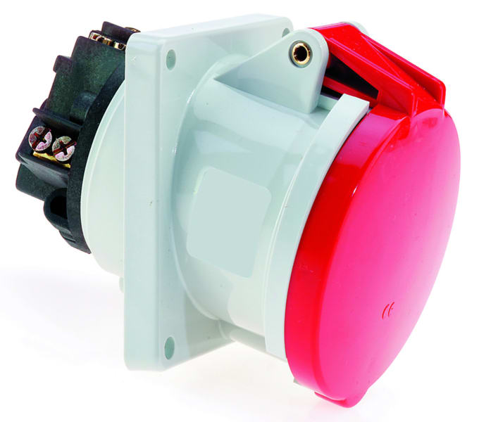 BALS - Anbausteckdose 63A 5p 400V 6h IP44 Ni 1202