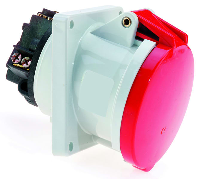 BALS - Anbausteckdose 63A 5p 400V 6h IP44 Ni 12567