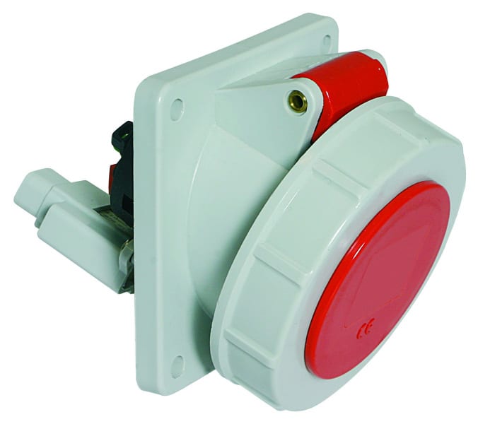 BALS - Anbausteckdose SL TE 32A 4p 400V 6h IP67 Ni 12555