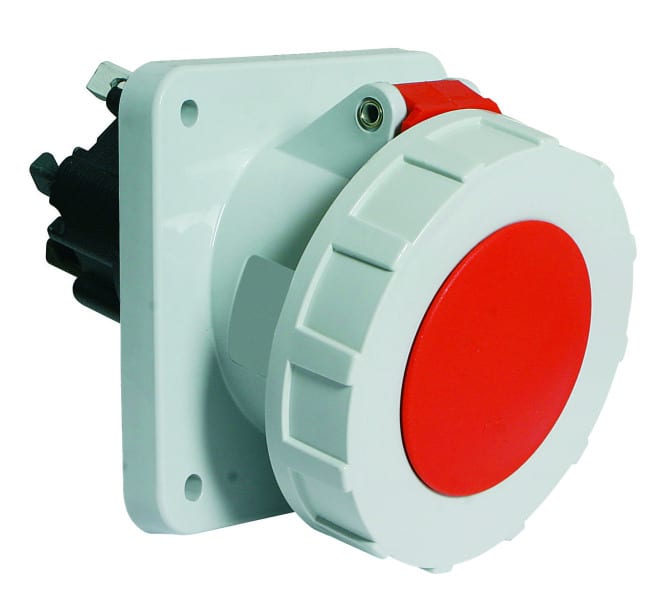 BALS - Anbausteckdose SL TE 63A 4p 400V 6h IP67 Ni 120322