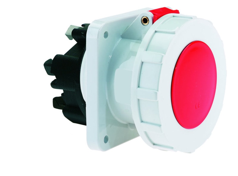 BALS - Anbausteckdose SL TE 63A 4p 400V 6h IP67 Ni 130131