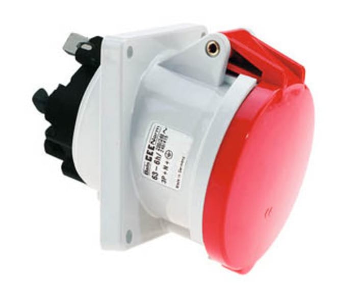 BALS - Anbausteckdose SL TE 63A 5p 400V 6h IP44 Ni 120273