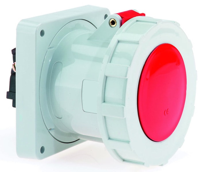 BALS - Anbausteckdose 125A 5p 400V 6h IP67/69 Ni 13451