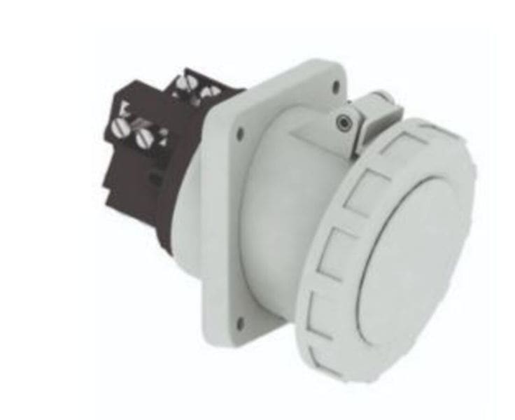 BALS - Anbausteckdose TE 125A 5p 500V 7h IP67 Ni 12689