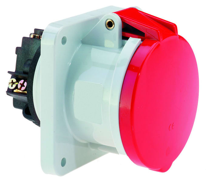 BALS - Anbausteckdose TE 63A 5p 400V 6h IP44 Ni 13343