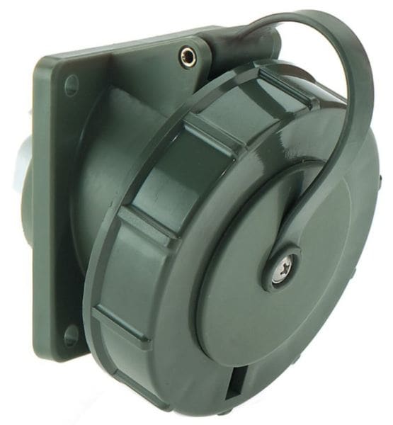 BALS - Anbausteckd. TN 63A 5p 400V 6h IP67/69 Ni 12088