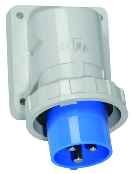 BALS - Aufbaugerätestecker 16A 3p 230V 6h IP67/69 Ni 2614
