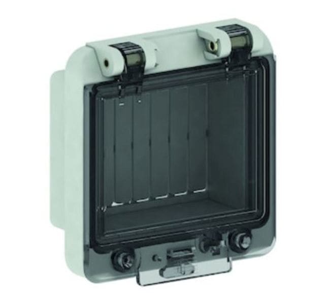 BALS - Betätigungsklappe 4 Module (5890) RAL7035 IP44