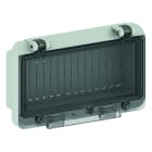 BALS - Betätigungsklappe 8 Module (58009) RAL7035 IP44