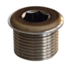 SIB - ADR - BLMS Blindstopfen NPT 1/2'' Ex d/e Messing vern. Rund,Innen 6-kant, SW 10mm