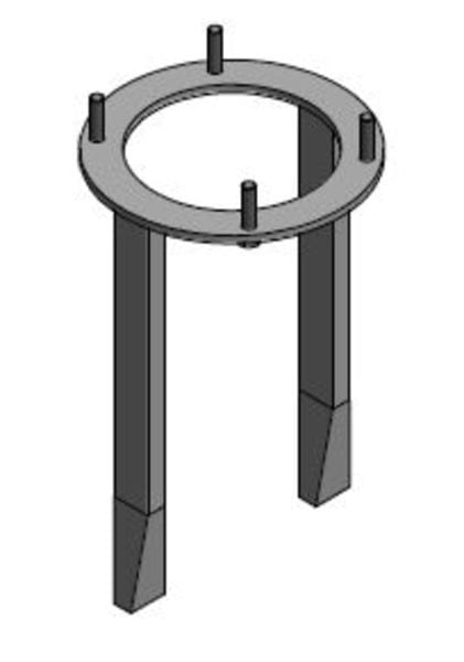 BALS - Bodenanker für Poller D=273mm