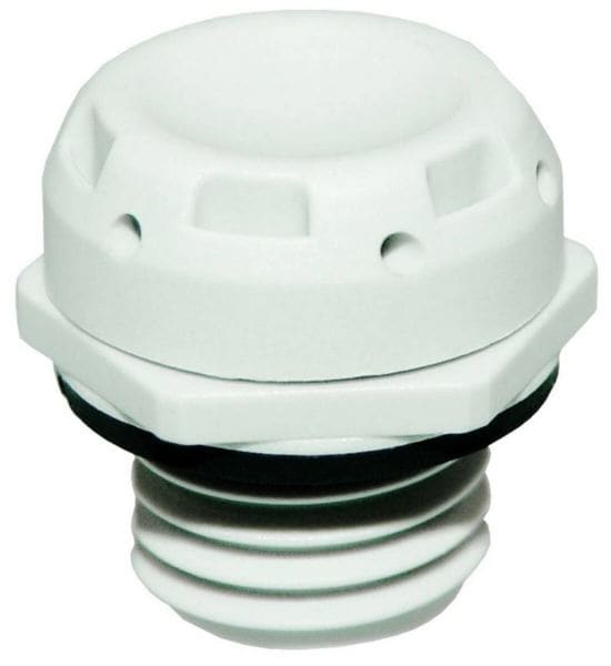 E-TERM - DAS Druckausgleichselement M12 RAL7035 Rund hellgrau, IP68, IP69K