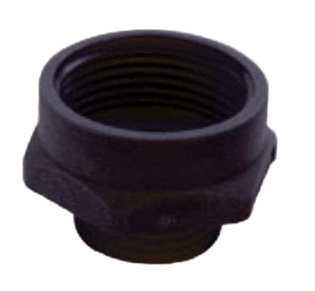 SIB - ADR - EKP Erweiterung M12/M16 Ex e PA6 RAL9005 Schlüsselweite 20mm, Gewindelänge 8mm