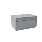 E-TERM - ETA 161080 RJ10 Aluminiumgehäuse (160x100x81) ausgelegt nach IP66, RAL 7001