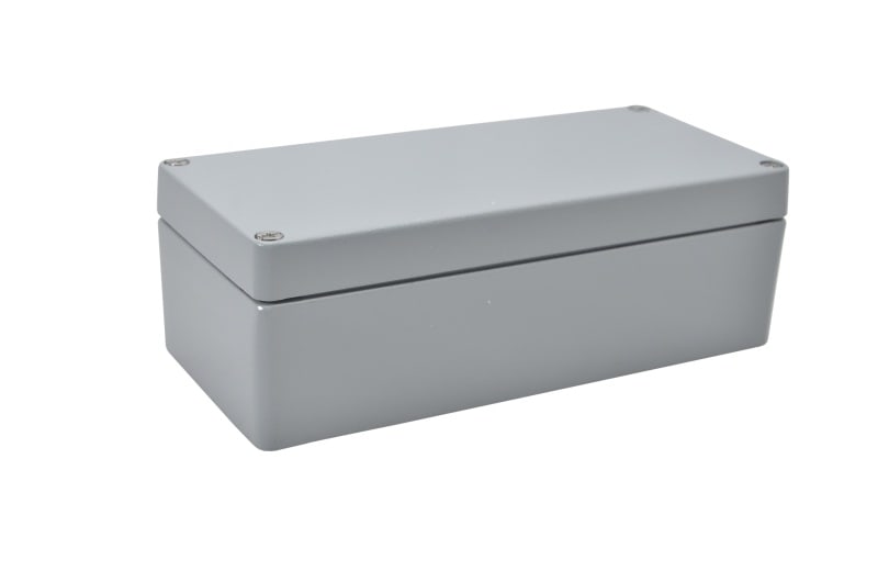 E-TERM - ETA 178055 RJ07 Aluminiumgehäuse (175x80x57) ausgelegt nach IP66, RAL 7001