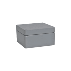E-TERM - ETA 181810 RJ28 Aluminiumgehäuse (180x180x100) ausgelegt nach IP66, RAL 7001