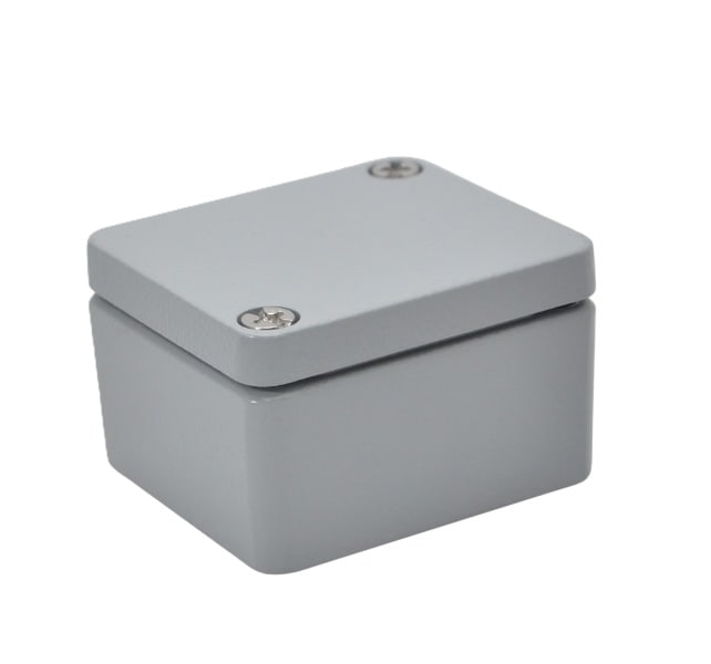 E-TERM - ETA 504530 RJ01 Aluminiumgehäuse (50x45x30) ausgelegt nach IP66, RAL 7001