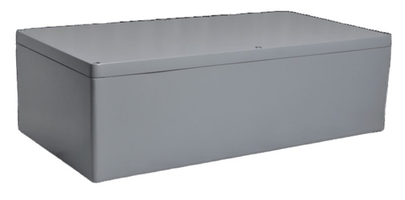 E-TERM - ETA 603118 RJ34 Aluminiumgehäuse (600x310x180)  ausgelegt nach IP66, RAL 7001