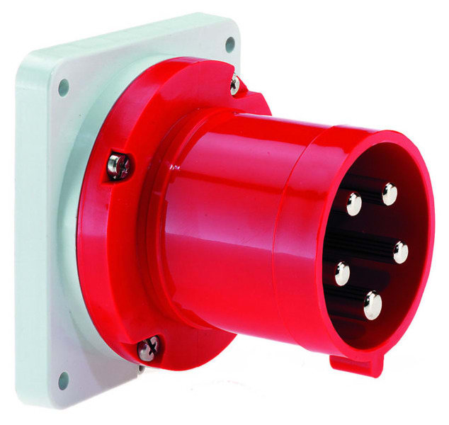 BALS - Flanschgerätestecker TE 63A 5p 400V 6h IP44 Ni2837