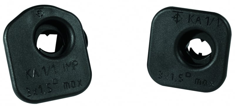 ELECTRO TERMINAL - KA 1/1 mit Zugentlastung Schrauben mitverpackt