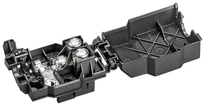 ELECTRO TERMINAL - KADO 2/3 EE 2,5 OS Kabelanschlussdose, 3-polig, mit Trennwand