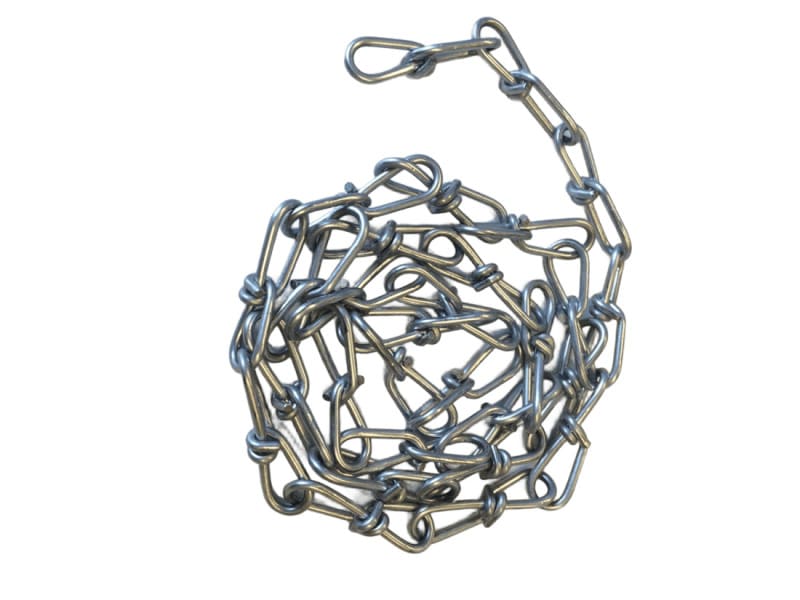 BALS - Knottenkette verzinkt 1m