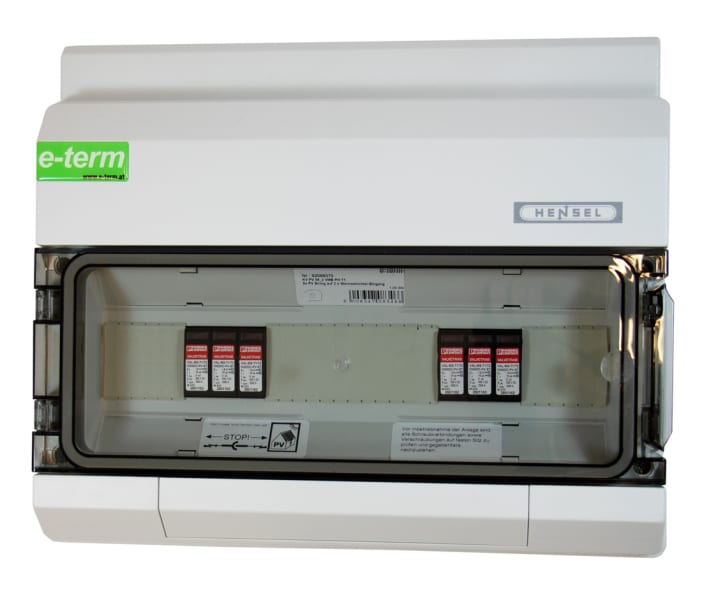 E-TERM - KV PV 04_2 VMB PH T1 4 x PV String auf 2 x Wechselrichter-Eingang