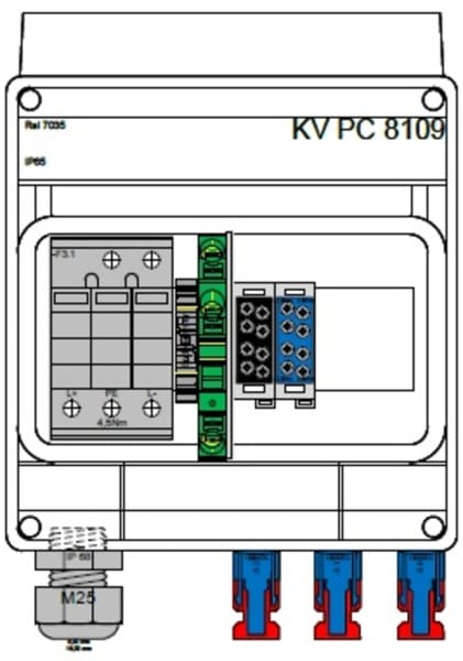 E-TERM - KV PV UV 02_1 VMU MC4 PH T1 2 x PV String auf 1 x Wechselrichter-Eingang