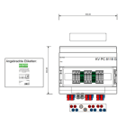 E-TERM - KV PV UV 03_3 VMU MC4 PH T1 3 x PV String auf 3 x Wechselrichter-Eingang
