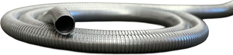 E-TERM - Metallschlauch 49,3x45mm Stahl verzinkt 25m IP 50 Standard Einhakprofil S45