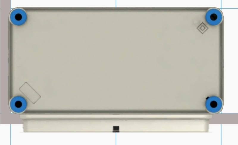 E-TERM - MI Leergehäuse 300x150mm mit TS, elast. Einführung