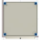 E-TERM - MI Leergehäuse 300x300mm mit TS, elast. Einführung