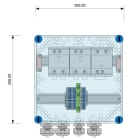 E-TERM - MI PV 03_3 VMU PH T1 1500VDC 3 x PV String auf 3 x Wechselrichter-Eingang