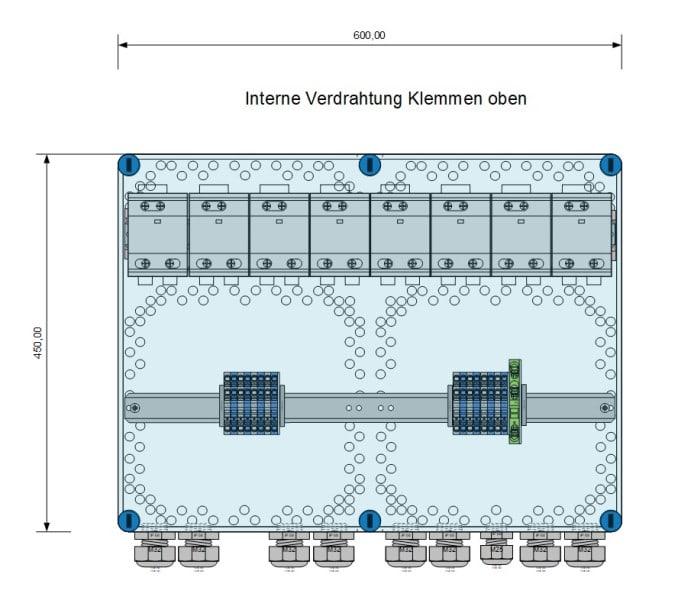 E-TERM - MI PV 08_8 VMU PH T1 1500VDC 8 x PV String auf 8 x Wechselrichter-Eingang