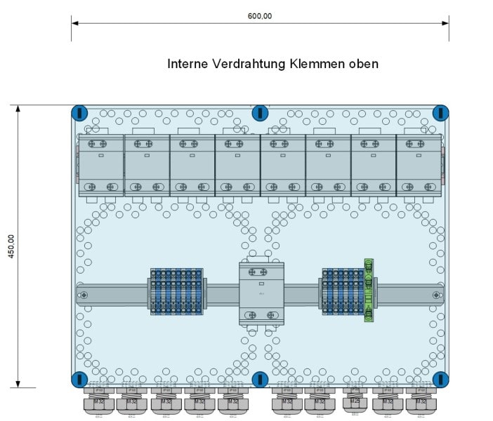 E-TERM - MI PV 09_9 VMU PH T1 1500VDC 9 x PV String auf 9 x Wechselrichter-Eingang