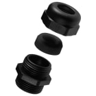 SIB - ADR - POWT Kabelverschraubung M16 Ex e PA6 RAL9005 WADI