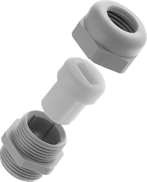 SIB - ADR - POWTF Flachkabelverschraubung M16 3,5x5,5 RAL7035
