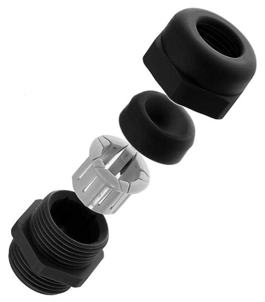 SIB - ADR - POWTK  Kabelverschraubung M20 Ex e PA6 RAL9005